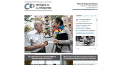 Desktop Screenshot of federacionamigosdelosmayores.org